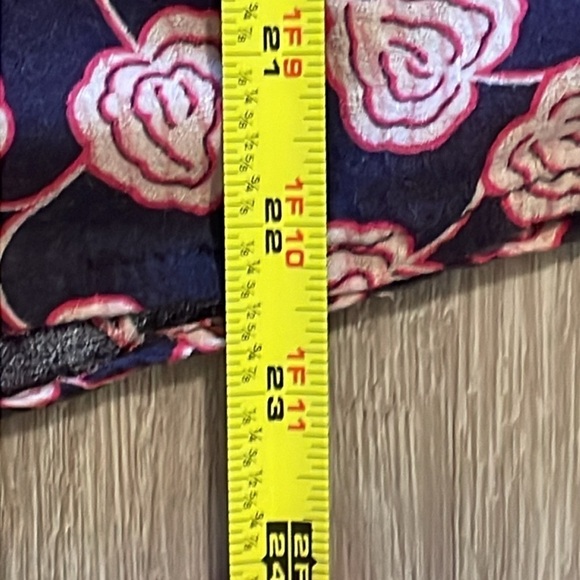 Anthropologie Maeve Women Tunic Top Small Cathy Purple Floral Cottagecore Boho - Picture 17 of 17